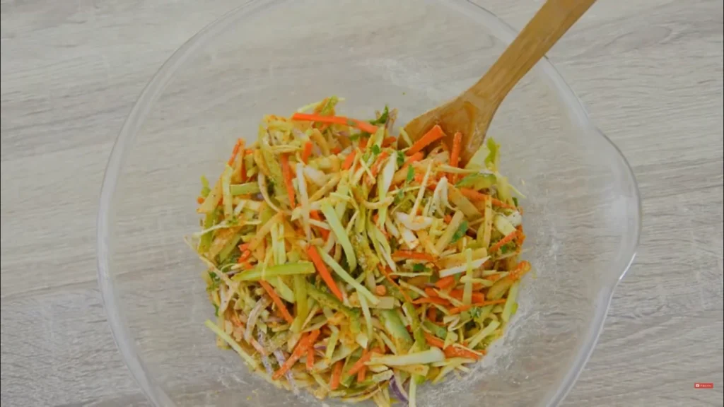 Gluten-Free Fritters | Crispy and Healthy Desi Recipe. 2 Gram flour mixed with veggies and spices, making the gluten-free fritters